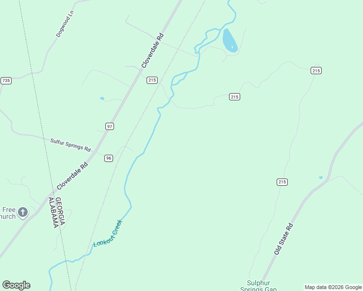 map of restaurants, bars, coffee shops, grocery stores, and more near 220 Sulphur Springs Gap Road in Rising Fawn