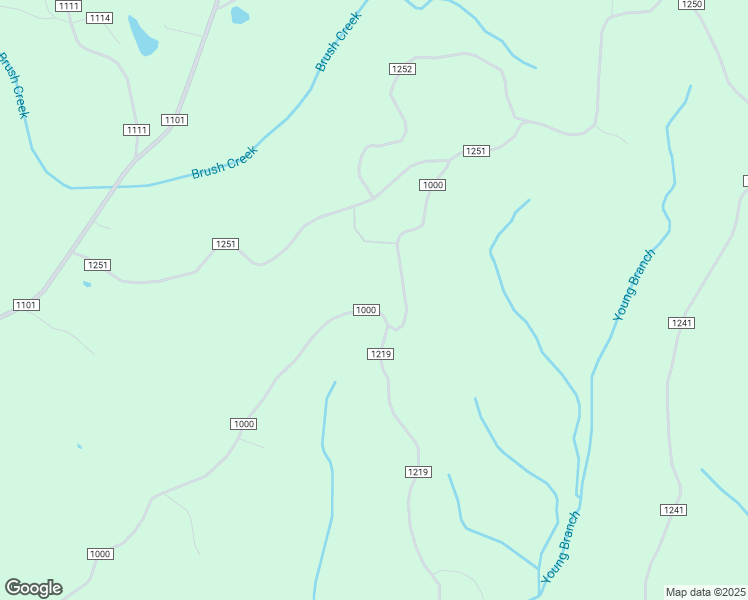 map of restaurants, bars, coffee shops, grocery stores, and more near 310-350 County Road 1000 in Booneville
