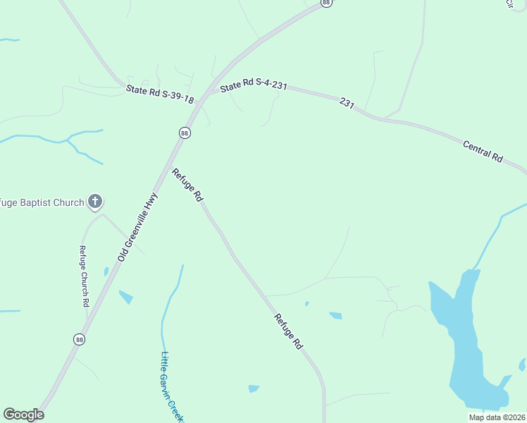 map of restaurants, bars, coffee shops, grocery stores, and more near 3744 Refuge Road in Central