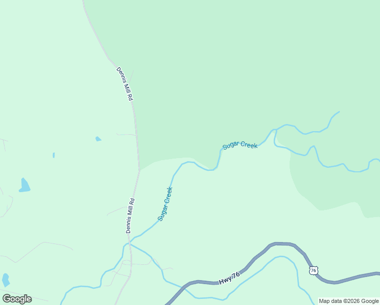 map of restaurants, bars, coffee shops, grocery stores, and more near 1724 Dennis Mill Road in Chatsworth