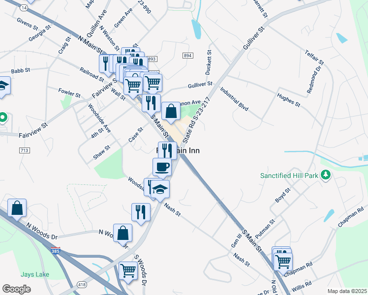 405 State Road S23217, Fountain Inn SC Walk Score
