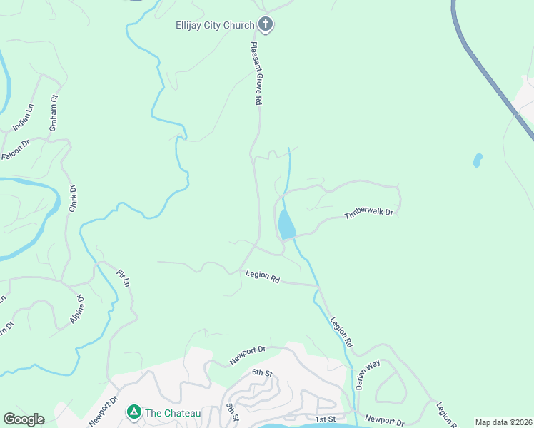 map of restaurants, bars, coffee shops, grocery stores, and more near Pleasant Grove Road in Ellijay