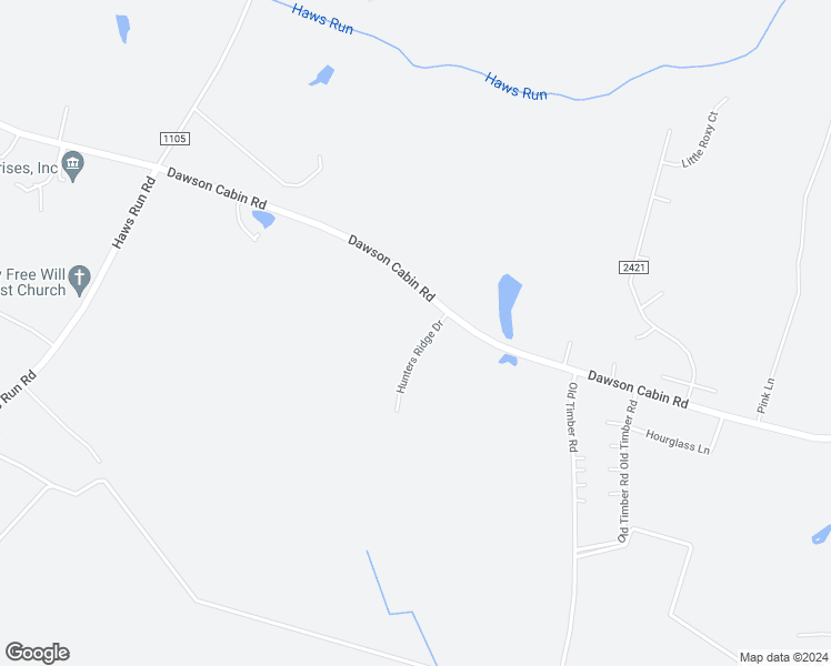 map of restaurants, bars, coffee shops, grocery stores, and more near 104 Hunters Ridge Drive in Jacksonville