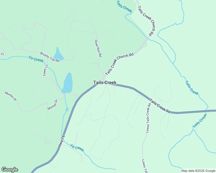 map of restaurants, bars, coffee shops, grocery stores, and more near 9061 Tails Creek Road in Ellijay