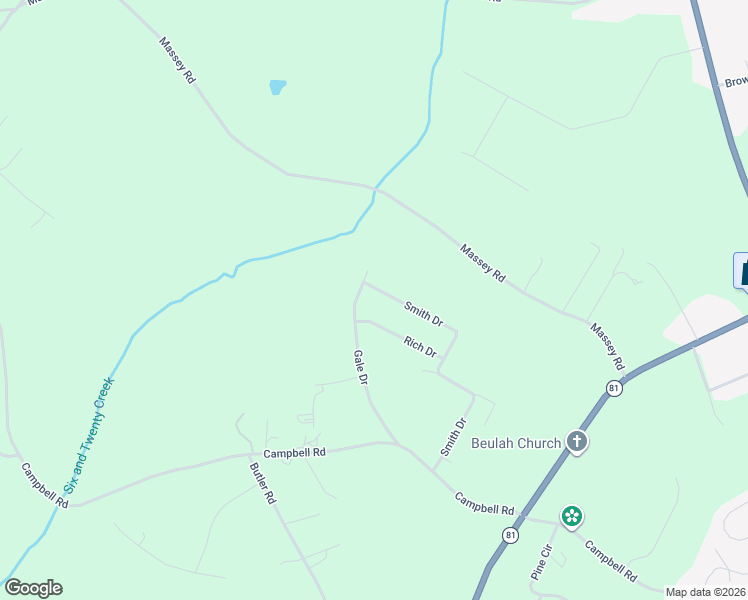 map of restaurants, bars, coffee shops, grocery stores, and more near 245 Smith Drive in Pelzer