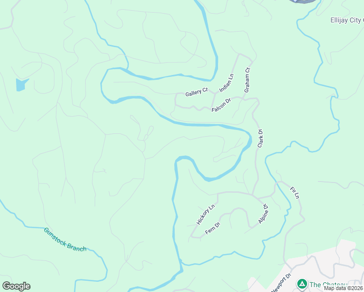 map of restaurants, bars, coffee shops, grocery stores, and more near 119 Fir Lane in Ellijay