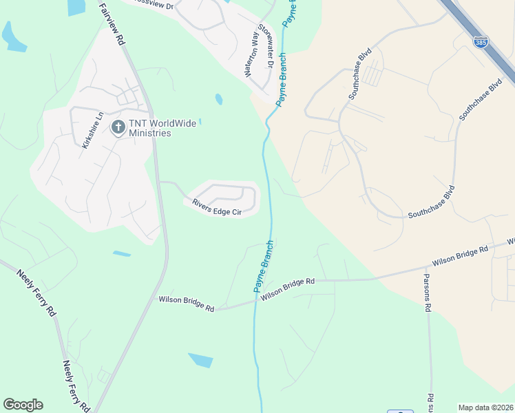 map of restaurants, bars, coffee shops, grocery stores, and more near 236 Rivers Edge Circle in Simpsonville