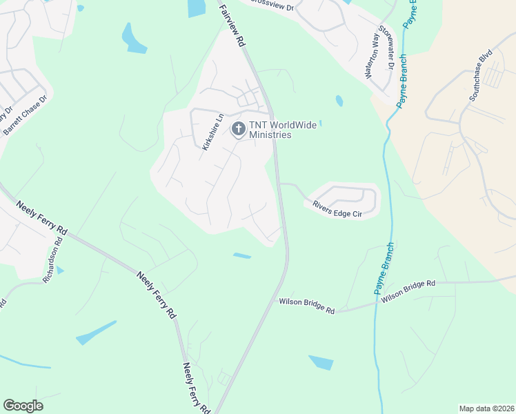 map of restaurants, bars, coffee shops, grocery stores, and more near 6 Allamanda Way in Simpsonville