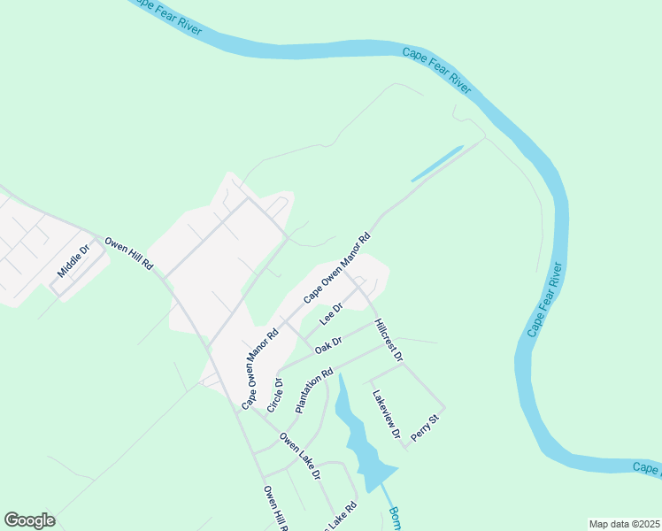 map of restaurants, bars, coffee shops, grocery stores, and more near 517 Cape Owen Manor Road in Elizabethtown