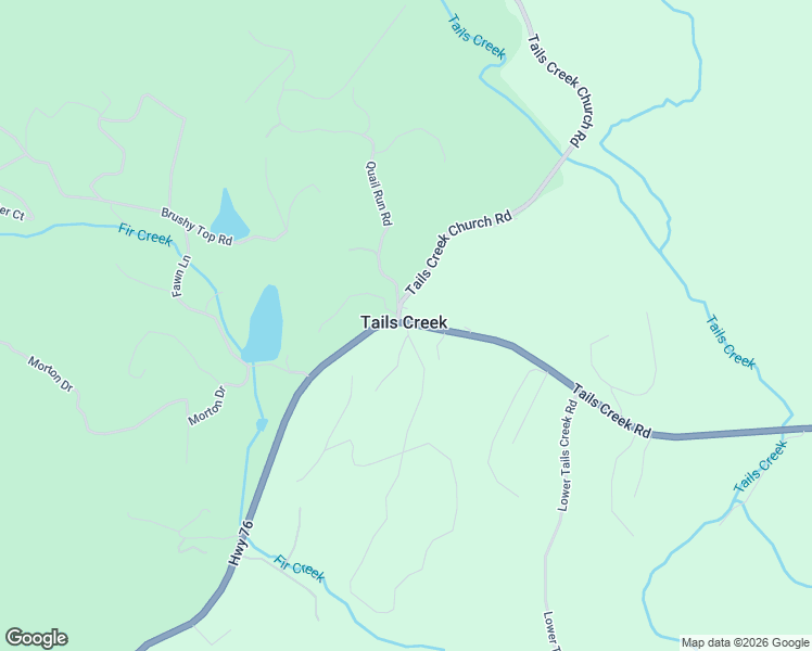 map of restaurants, bars, coffee shops, grocery stores, and more near 9061 Tails Creek Road in Ellijay