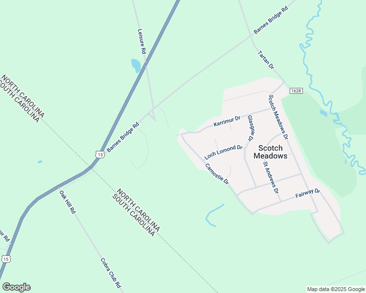 map of restaurants, bars, coffee shops, grocery stores, and more near 8201 Carnostie Drive in Laurinburg