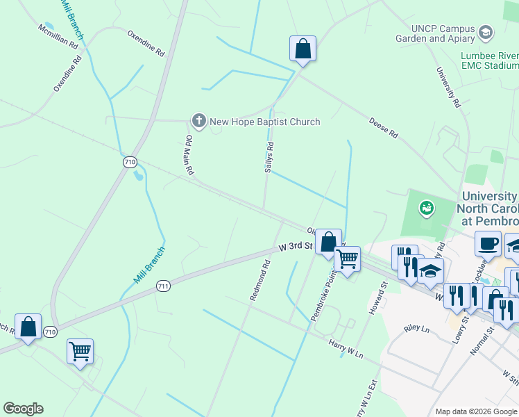 map of restaurants, bars, coffee shops, grocery stores, and more near 141-942 Sallys Road in Pembroke