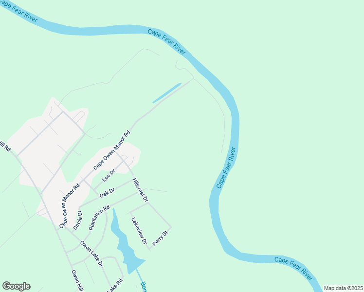 map of restaurants, bars, coffee shops, grocery stores, and more near Cape Owen Manor Road in Bladen County