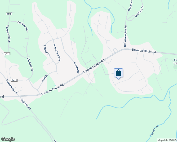 map of restaurants, bars, coffee shops, grocery stores, and more near 2229 Dawson Cabin Road in Jacksonville