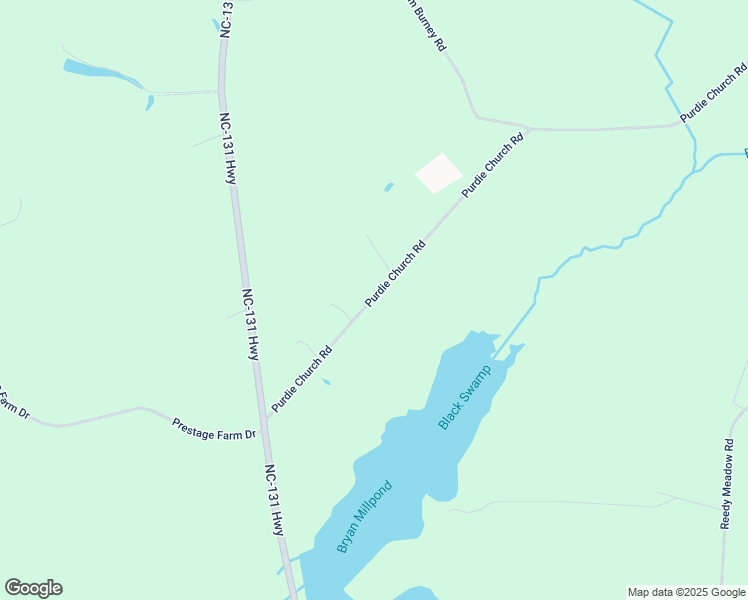 map of restaurants, bars, coffee shops, grocery stores, and more near 2482 Purdie Church Road in Tar Heel