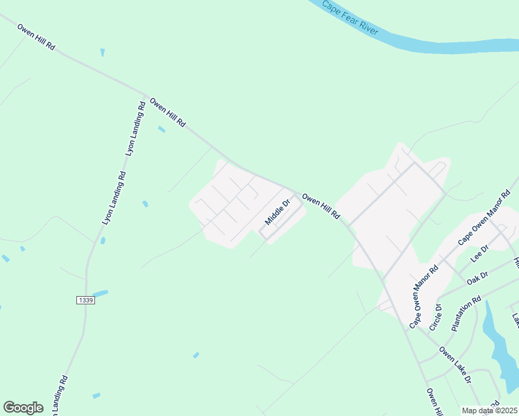 map of restaurants, bars, coffee shops, grocery stores, and more near 114 Robeson Street in Tar Heel