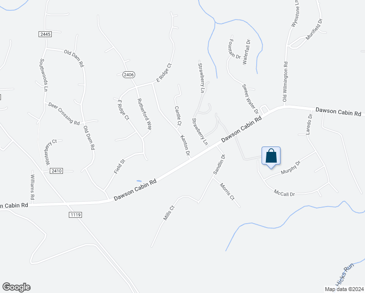 map of restaurants, bars, coffee shops, grocery stores, and more near 103 Kanton Drive in Jacksonville