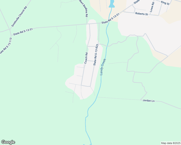 map of restaurants, bars, coffee shops, grocery stores, and more near 485 Coach Road in Cheraw