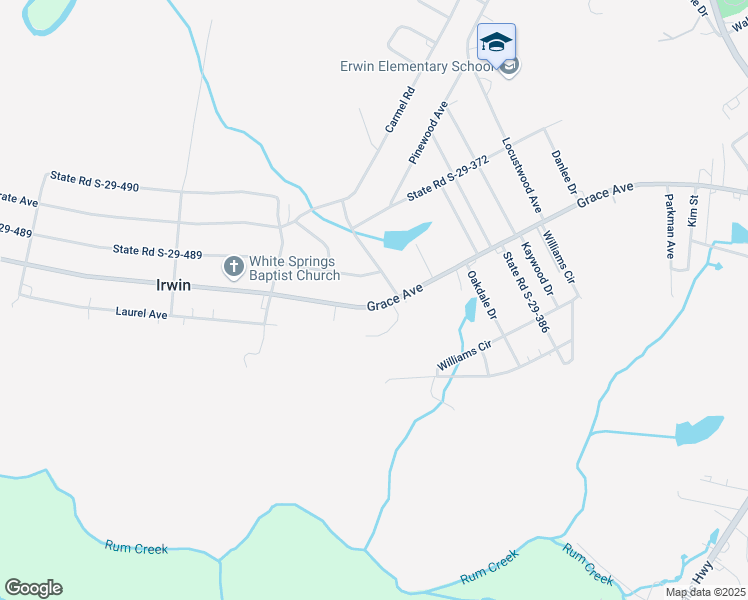 map of restaurants, bars, coffee shops, grocery stores, and more near 1397 Grace Avenue in Lancaster
