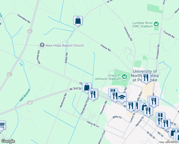 map of restaurants, bars, coffee shops, grocery stores, and more near 42 Nova Road in Pembroke