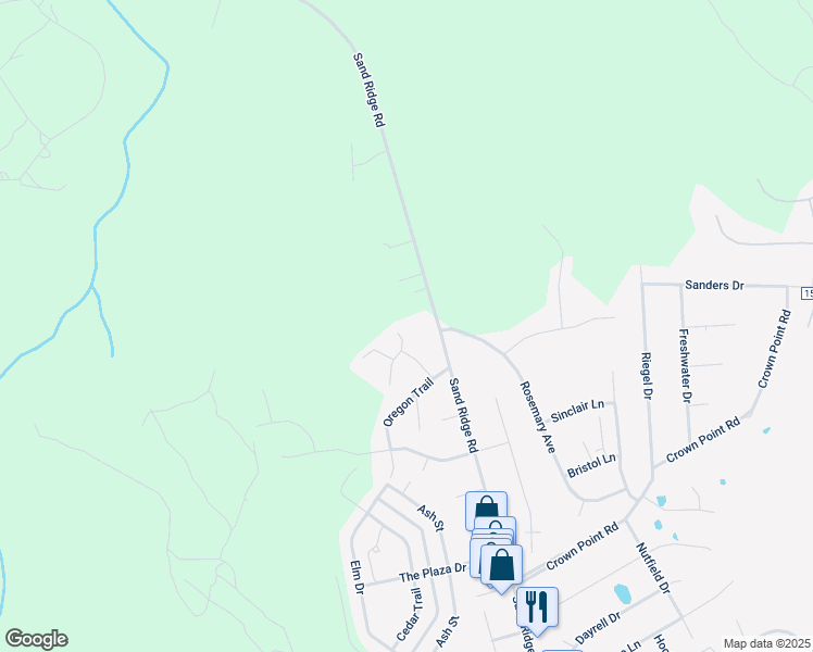 map of restaurants, bars, coffee shops, grocery stores, and more near 203 Michel Court in Hubert