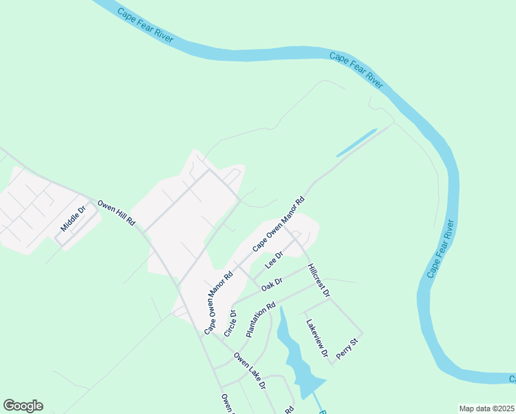 map of restaurants, bars, coffee shops, grocery stores, and more near Lucy Owen Lane in Bladen County