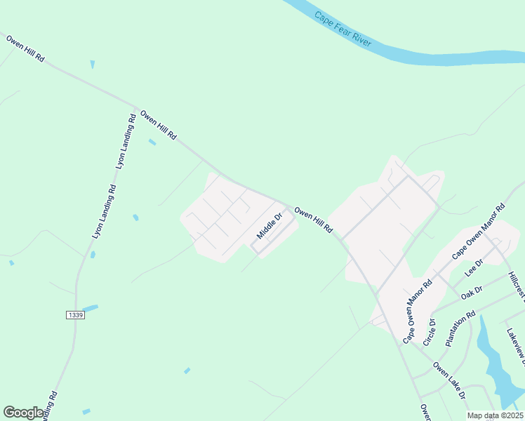 map of restaurants, bars, coffee shops, grocery stores, and more near 60 Robeson Street in Tar Heel