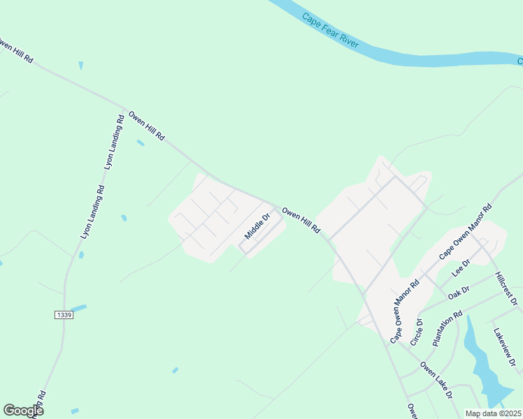 map of restaurants, bars, coffee shops, grocery stores, and more near 25 Middle Drive in Elizabethtown
