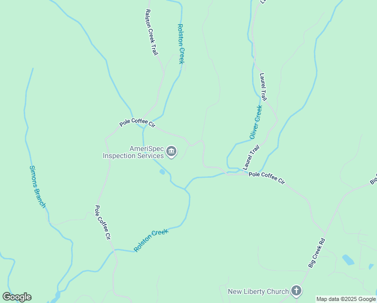 map of restaurants, bars, coffee shops, grocery stores, and more near 39 Pepper Lane in Ellijay