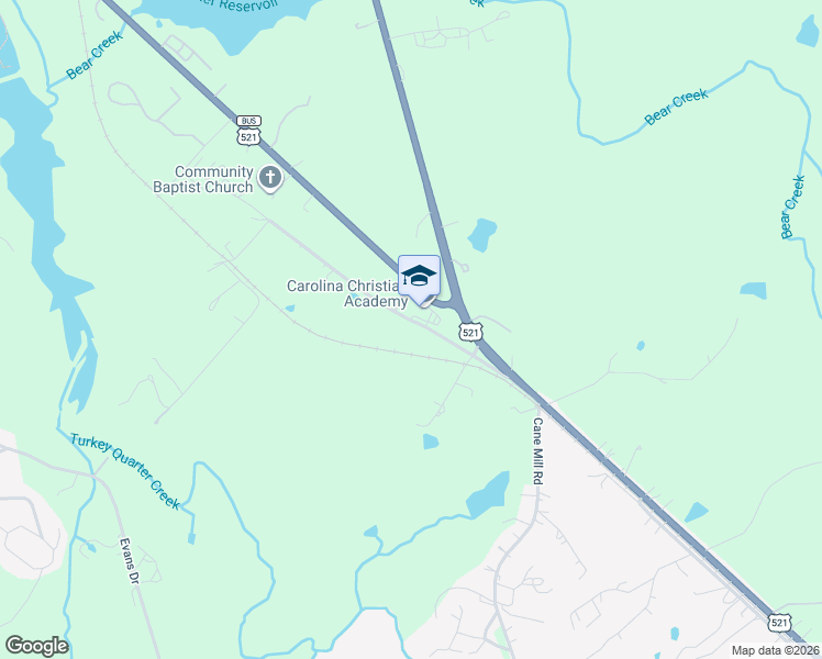 map of restaurants, bars, coffee shops, grocery stores, and more near 104 Old Camden Road in Lancaster
