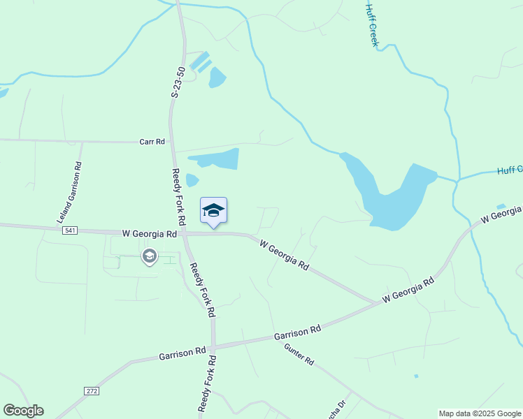 map of restaurants, bars, coffee shops, grocery stores, and more near 2748 West Georgia Road in Piedmont