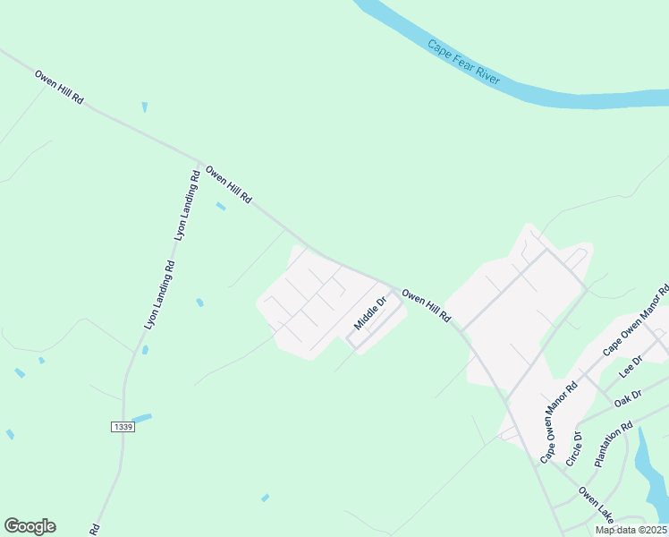 map of restaurants, bars, coffee shops, grocery stores, and more near 4137 Owen Hill Road in Elizabethtown