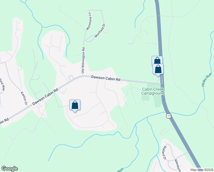 map of restaurants, bars, coffee shops, grocery stores, and more near 1115 Henderson Road in Jacksonville