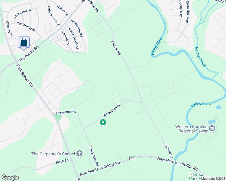 map of restaurants, bars, coffee shops, grocery stores, and more near 126 Jackson Road in Simpsonville