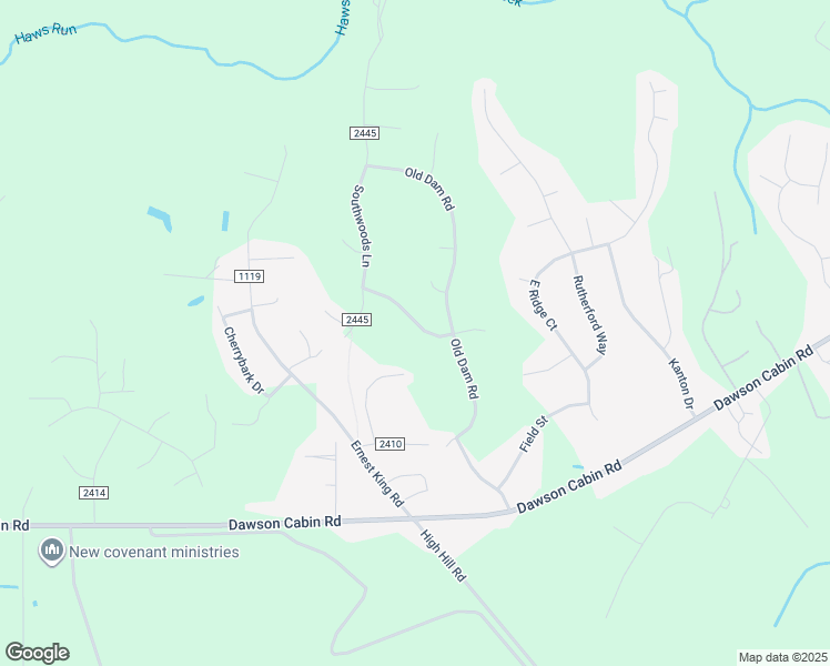 map of restaurants, bars, coffee shops, grocery stores, and more near 109 Deer Crossing Road in Jacksonville