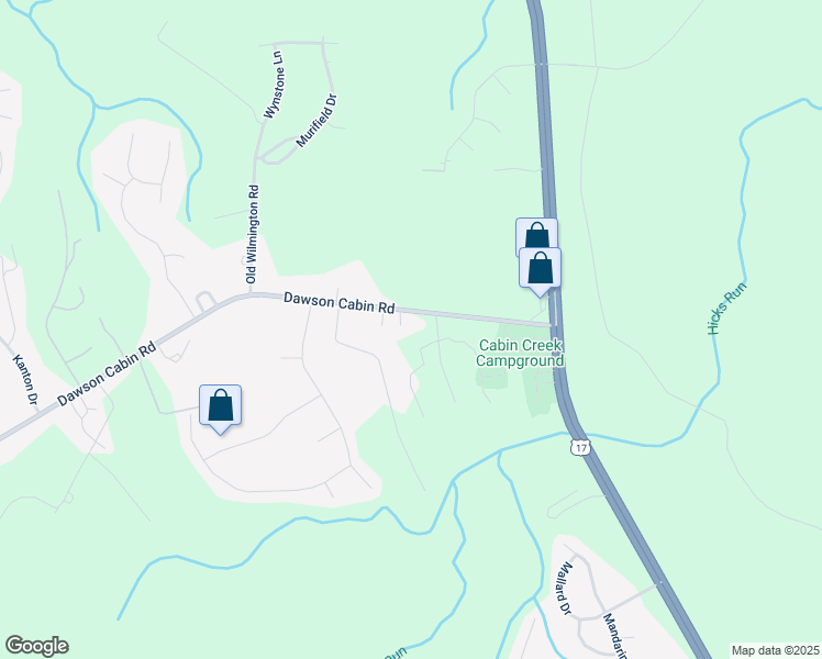 map of restaurants, bars, coffee shops, grocery stores, and more near 2065 Dawson Cabin Road in Jacksonville