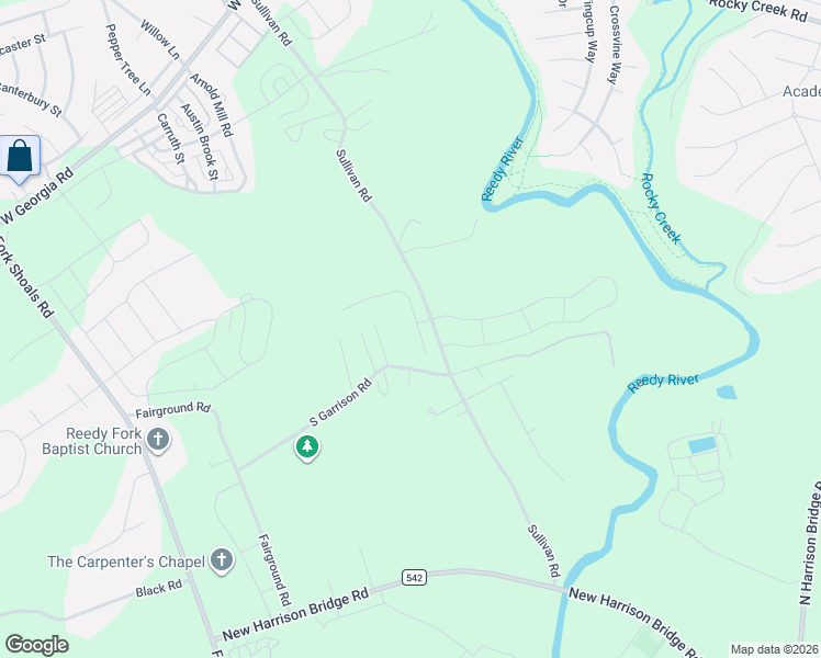 map of restaurants, bars, coffee shops, grocery stores, and more near 104 Blue Springs Way in Simpsonville