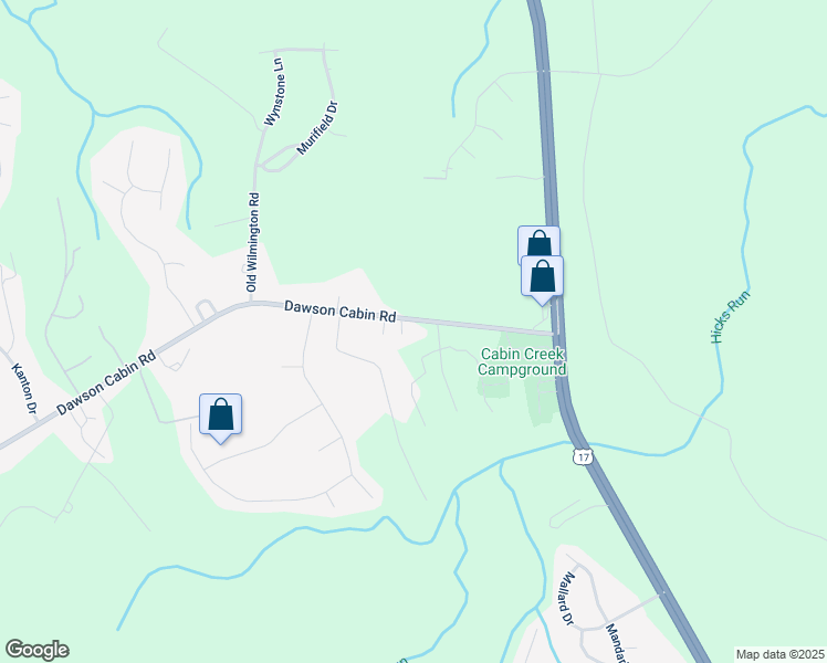 map of restaurants, bars, coffee shops, grocery stores, and more near 2065 Dawson Cabin Road in Jacksonville