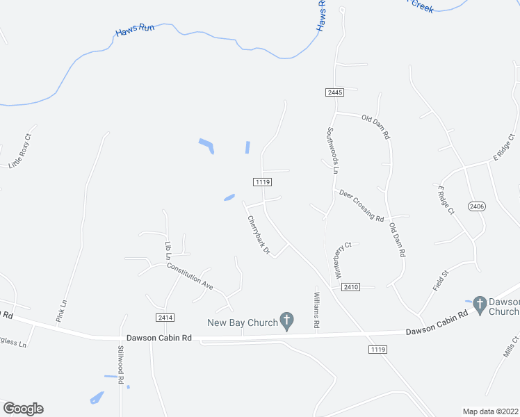 map of restaurants, bars, coffee shops, grocery stores, and more near 101 Cherrybark Drive in Jacksonville