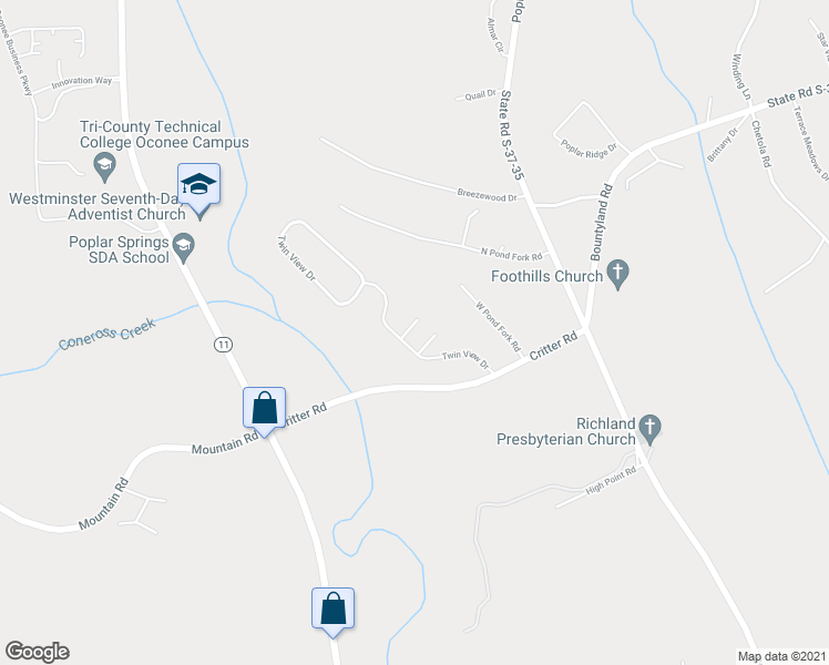 map of restaurants, bars, coffee shops, grocery stores, and more near 702 Comet View Court in Westminster