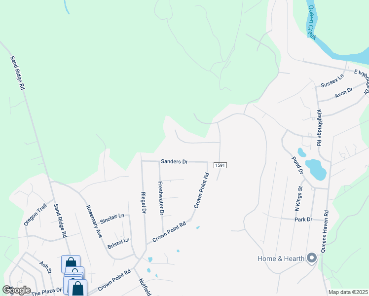 map of restaurants, bars, coffee shops, grocery stores, and more near 519 Aberdineshire Court in Hubert