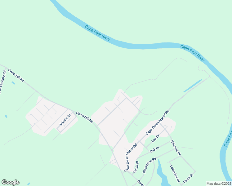 map of restaurants, bars, coffee shops, grocery stores, and more near Thomas Owen Drive in Bladen County