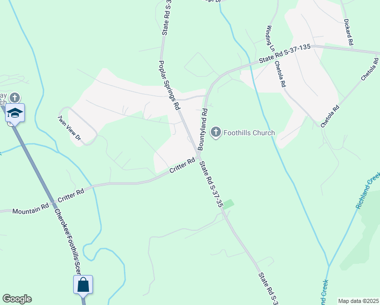 map of restaurants, bars, coffee shops, grocery stores, and more near 724 Poplar Springs Road in Westminster