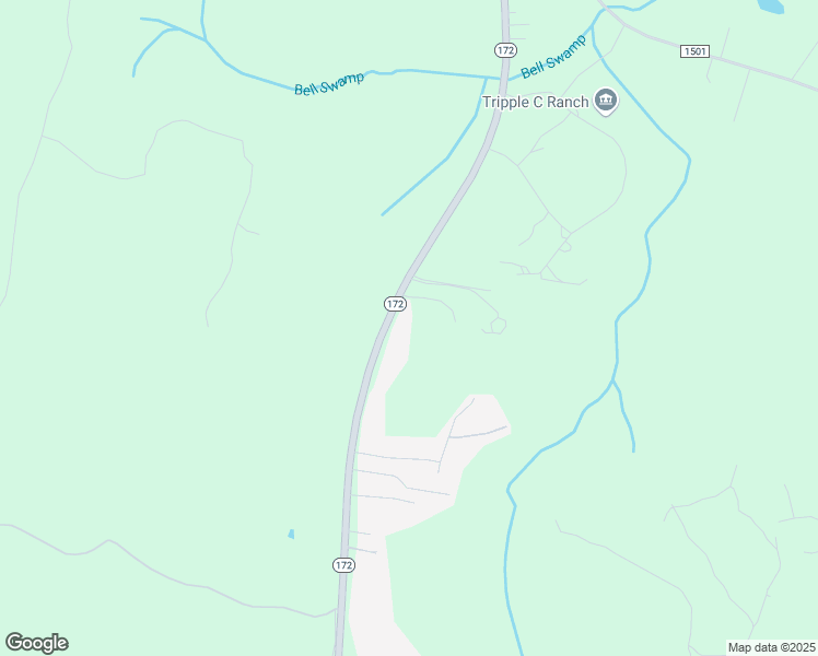 map of restaurants, bars, coffee shops, grocery stores, and more near 357 Highway 172 in Hubert