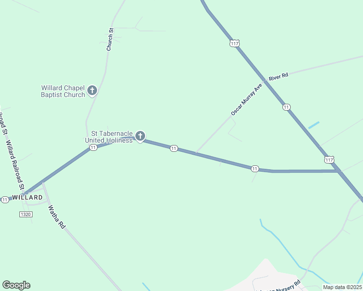 map of restaurants, bars, coffee shops, grocery stores, and more near 9465 North Carolina 11 South in Pender County