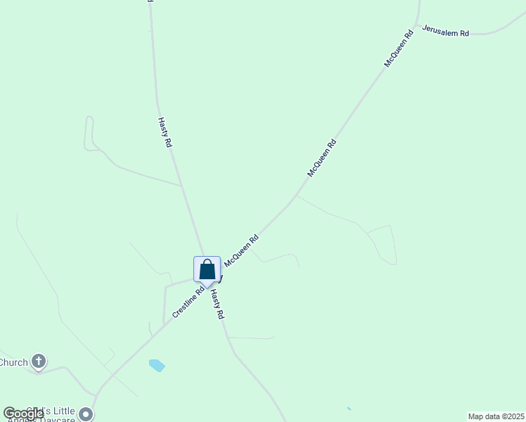 map of restaurants, bars, coffee shops, grocery stores, and more near 8080 McQueen Road in Laurinburg