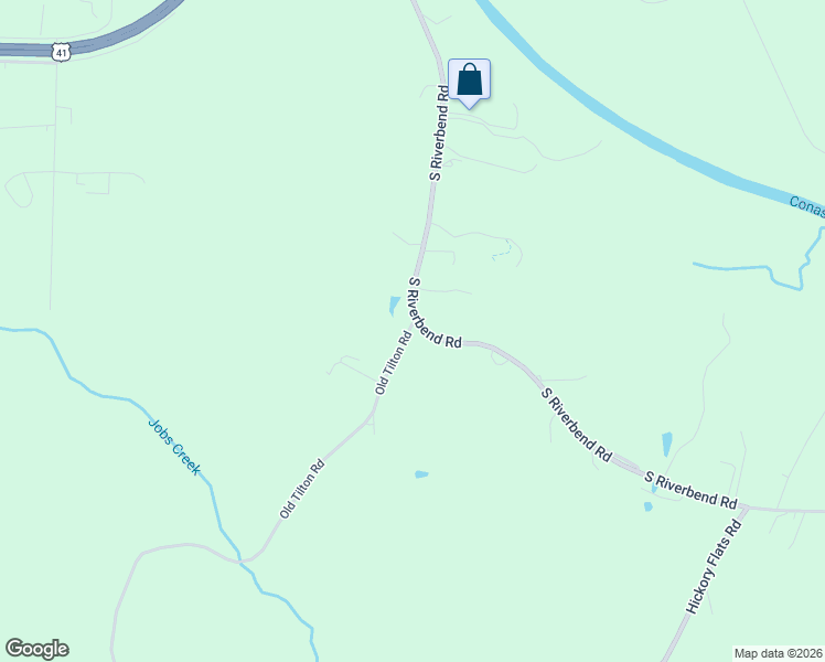 map of restaurants, bars, coffee shops, grocery stores, and more near 2729 Old Tilton Road Southeast in Dalton