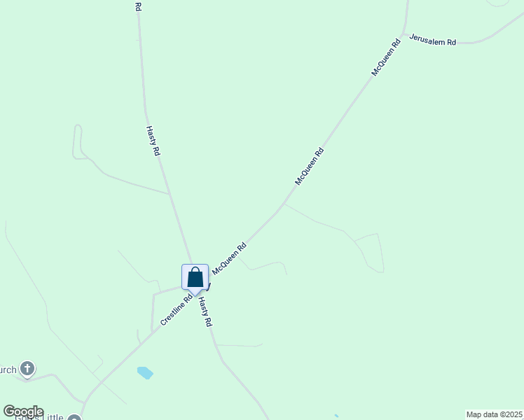 map of restaurants, bars, coffee shops, grocery stores, and more near 8080 McQueen Road in Laurinburg
