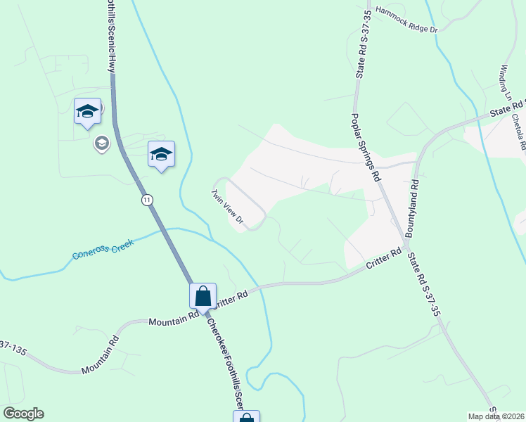 map of restaurants, bars, coffee shops, grocery stores, and more near 441 Twin View Drive in Westminster