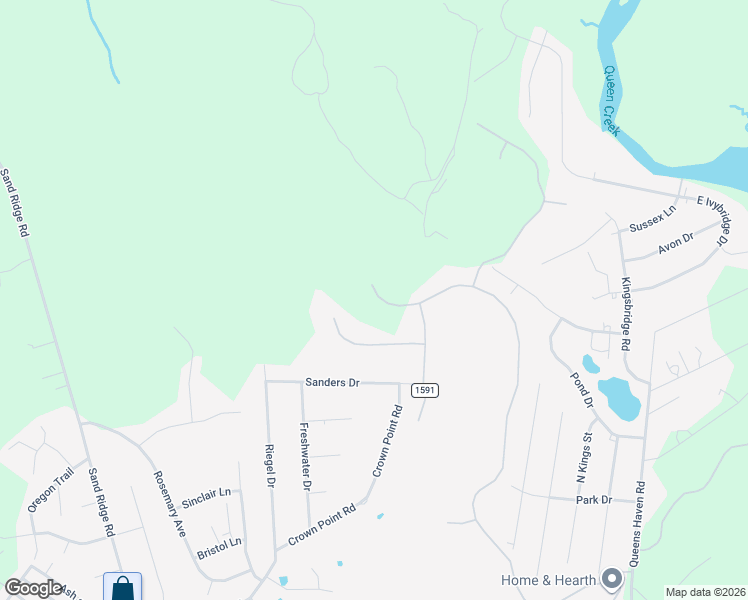 map of restaurants, bars, coffee shops, grocery stores, and more near 396 Inverness Drive in Hubert
